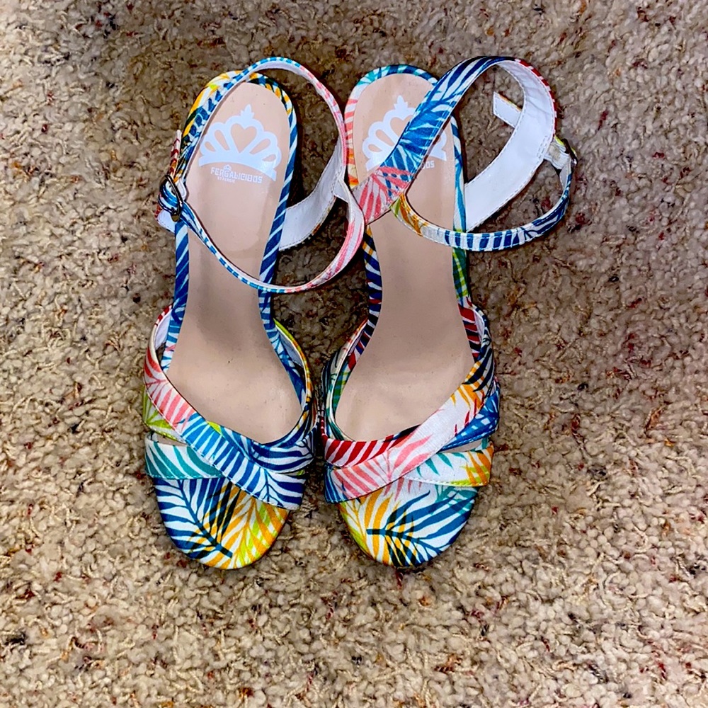 FERGALICIOUS Colorful Block Heel - Picture 3 of 3
